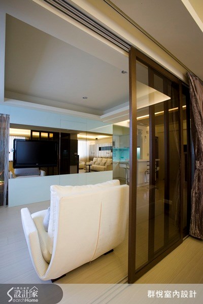 24坪新成屋(5年以下)＿休閒風客廳案例圖片＿群悅設計工程有限公司＿群悅_04之12
