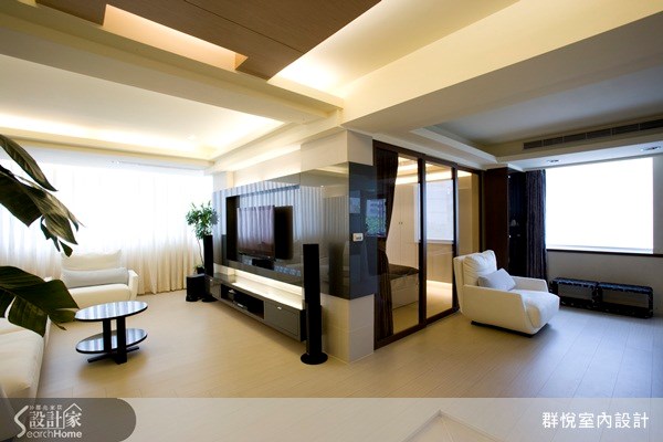 24坪新成屋(5年以下)＿休閒風客廳案例圖片＿群悅設計工程有限公司＿群悅_04之7