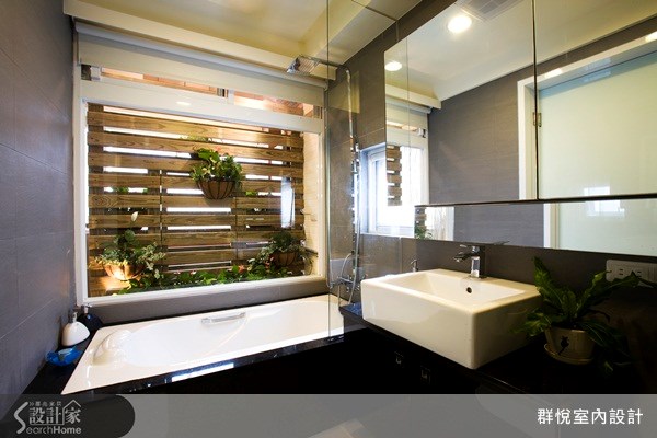 24坪新成屋(5年以下)＿休閒風浴室案例圖片＿群悅設計工程有限公司＿群悅_04之15