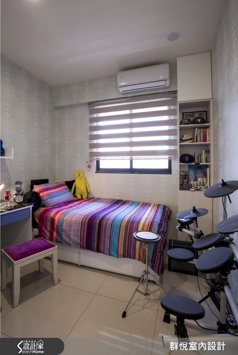 30坪新成屋(5年以下)＿美式風臥室案例圖片＿群悅設計工程有限公司＿群悅_06之22