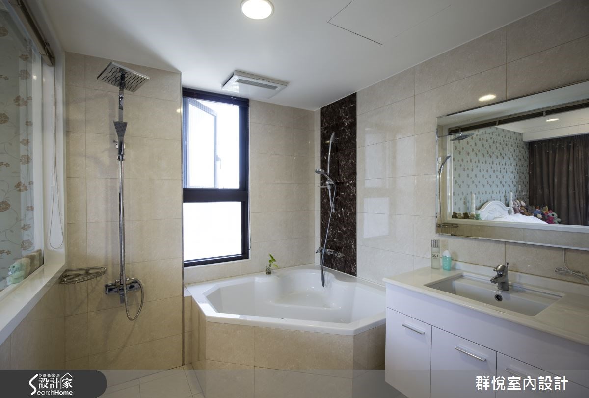 30坪新成屋(5年以下)＿美式風浴室案例圖片＿群悅設計工程有限公司＿群悅_06之25