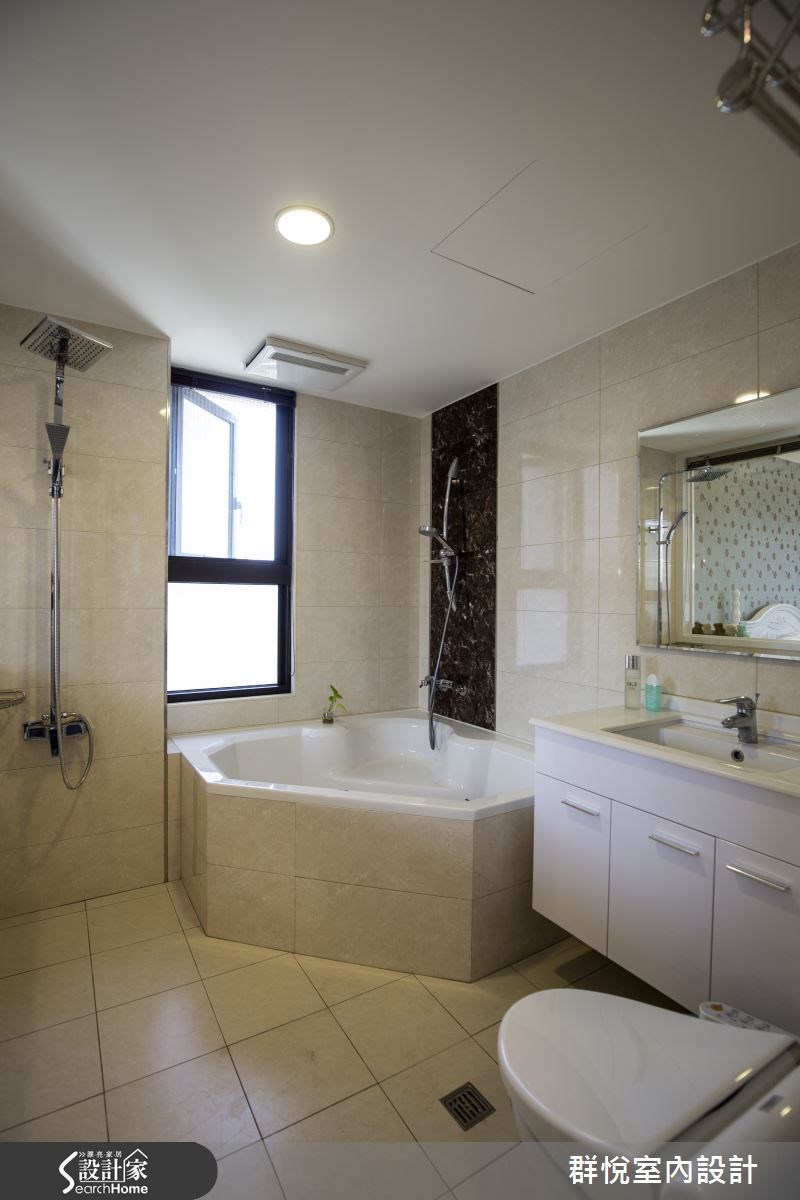 30坪新成屋(5年以下)＿美式風浴室案例圖片＿群悅設計工程有限公司＿群悅_06之26