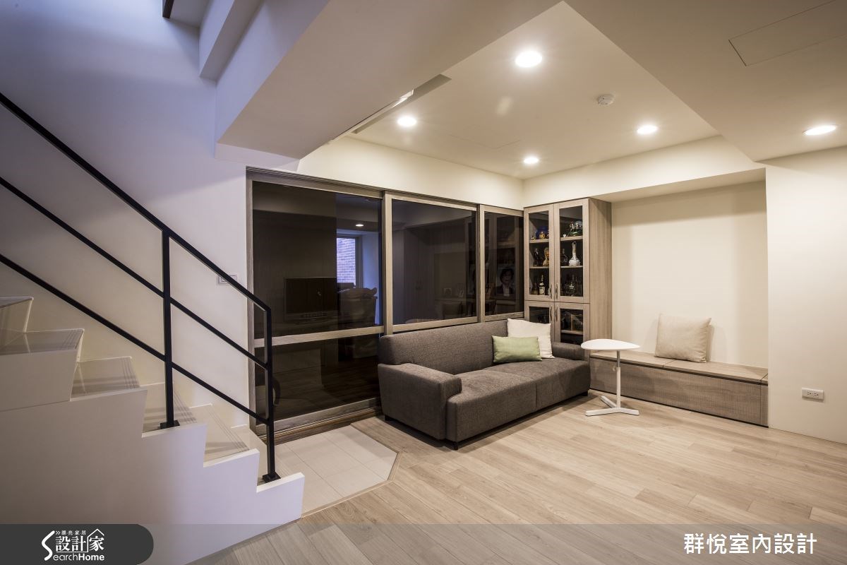 65坪中古屋(5~15年)＿現代風客廳案例圖片＿群悅設計工程有限公司＿群悅_08之18