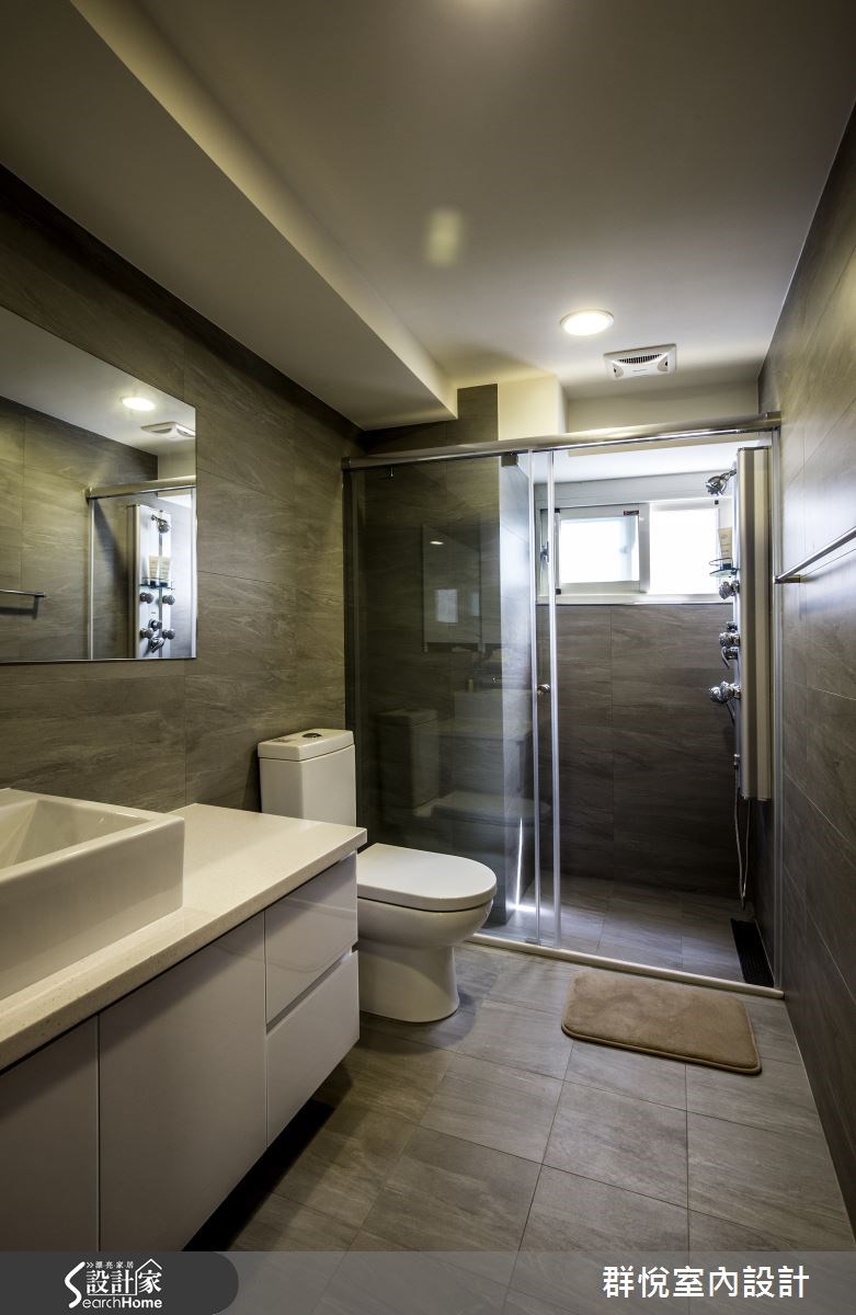65坪中古屋(5~15年)＿現代風浴室案例圖片＿群悅設計工程有限公司＿群悅_08之25
