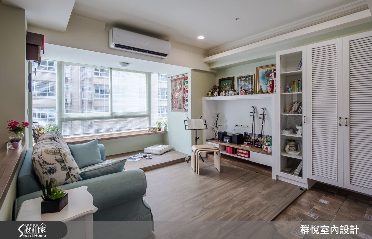 25坪中古屋(5~15年)＿美式風客廳案例圖片＿群悅設計工程有限公司＿群悅_09之1