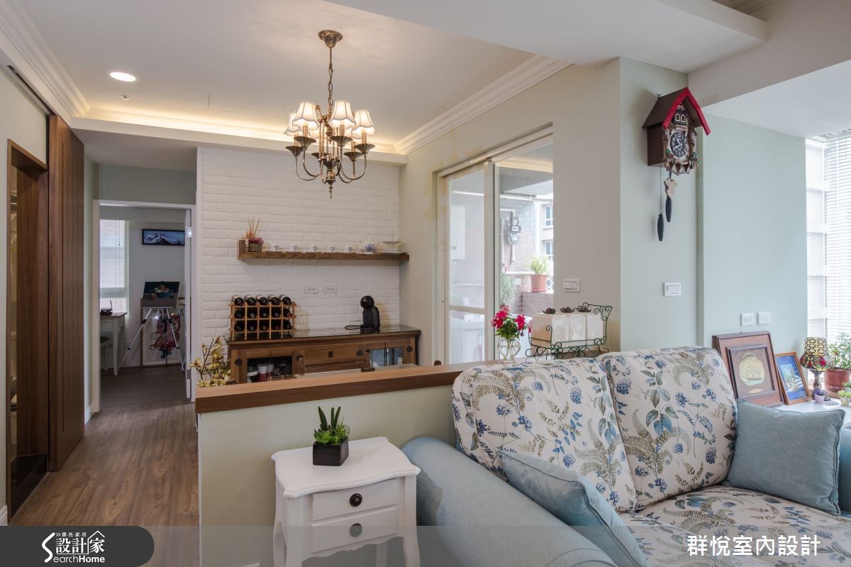 25坪中古屋(5~15年)＿美式風客廳案例圖片＿群悅設計工程有限公司＿群悅_09之7