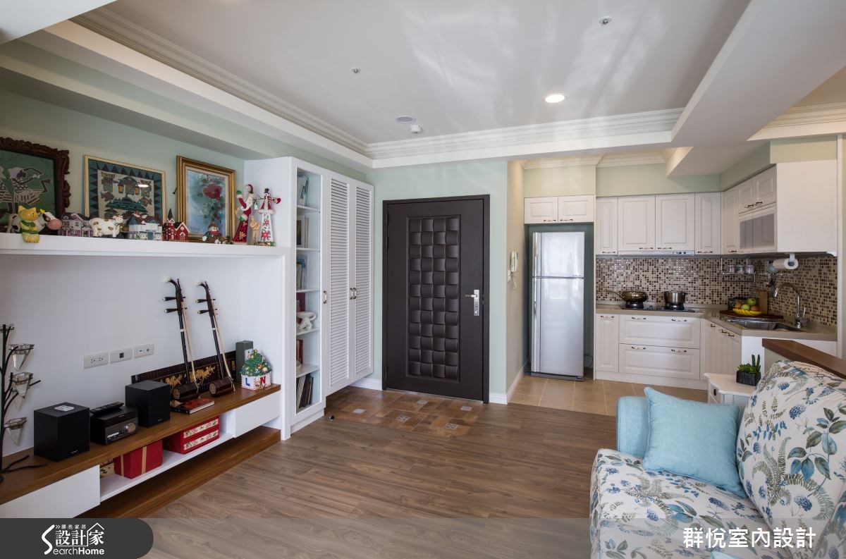 25坪中古屋(5~15年)＿美式風客廳案例圖片＿群悅設計工程有限公司＿群悅_09之10