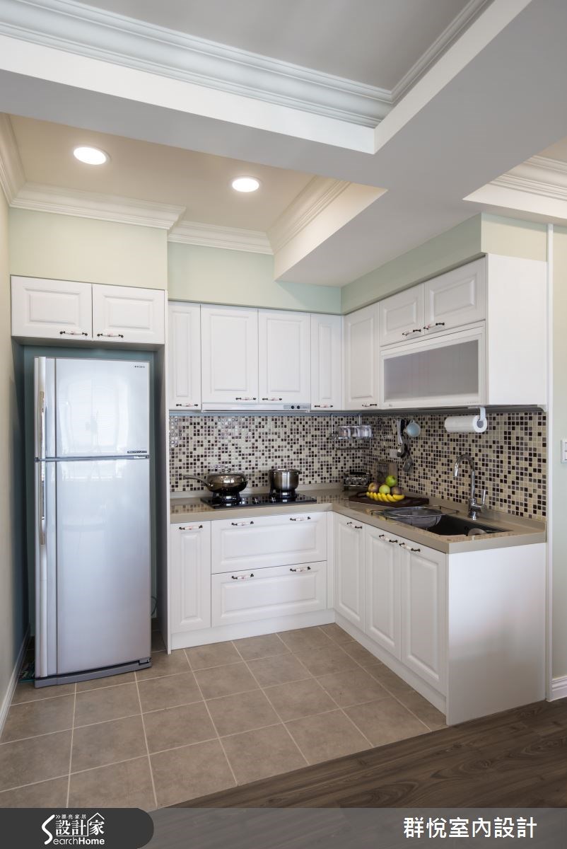 25坪中古屋(5~15年)＿美式風廚房案例圖片＿群悅設計工程有限公司＿群悅_09之11