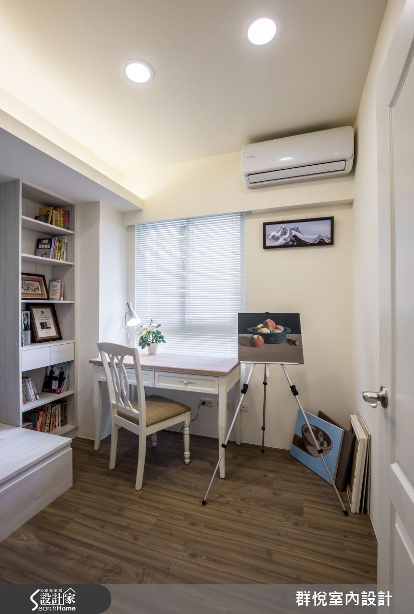 25坪中古屋(5~15年)＿美式風書房案例圖片＿群悅設計工程有限公司＿群悅_09之17