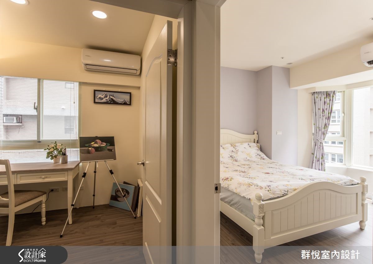 25坪中古屋(5~15年)＿美式風臥室案例圖片＿群悅設計工程有限公司＿群悅_09之18