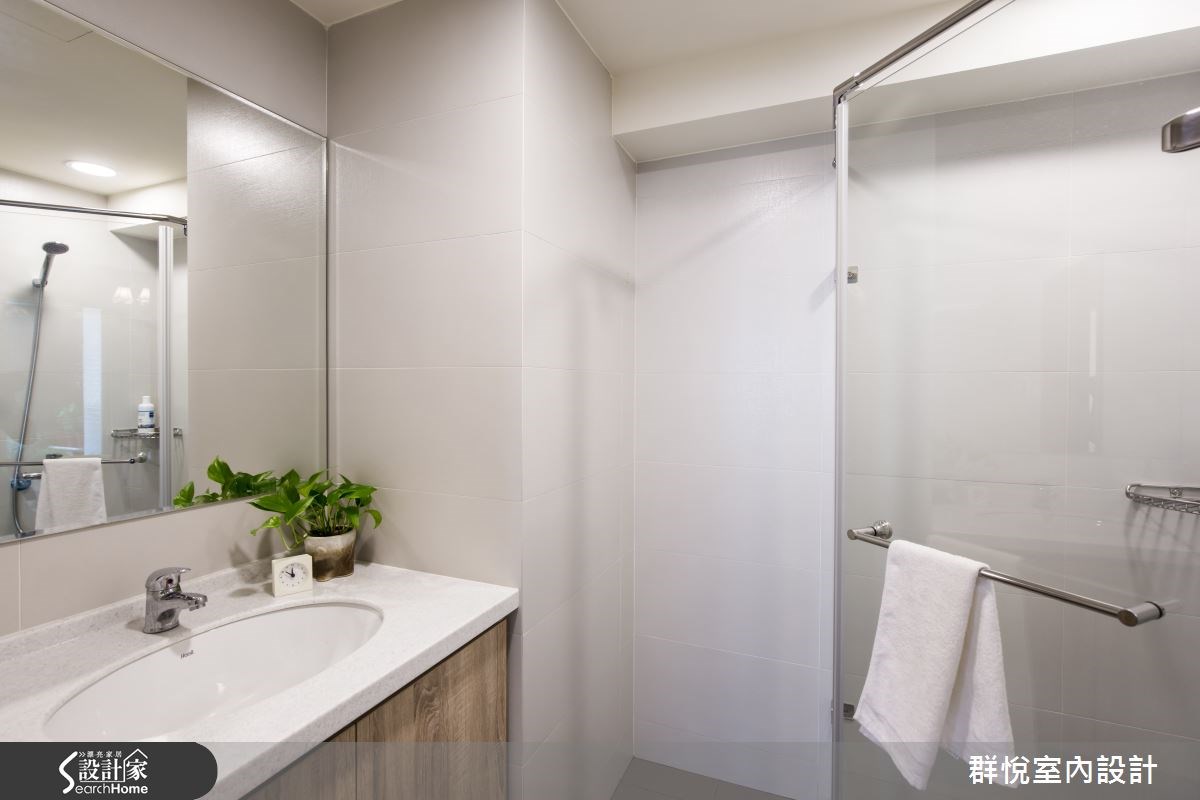 25坪中古屋(5~15年)＿美式風浴室案例圖片＿群悅設計工程有限公司＿群悅_09之21