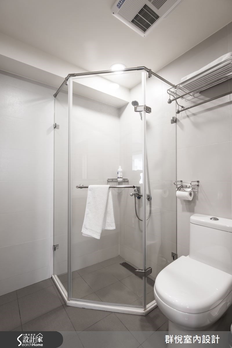 25坪中古屋(5~15年)＿美式風浴室案例圖片＿群悅設計工程有限公司＿群悅_09之23