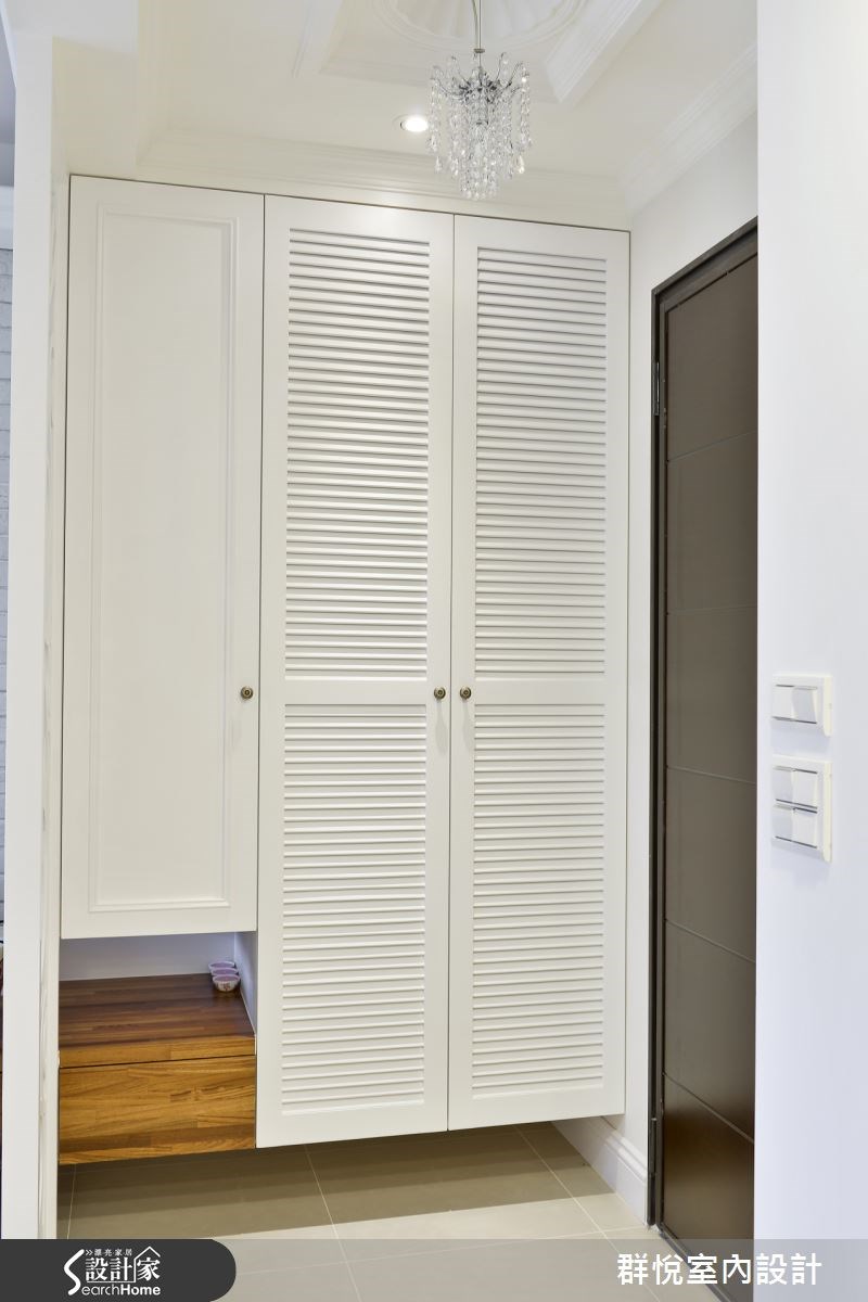 18坪新成屋(5年以下)＿鄉村風玄關案例圖片＿群悅設計工程有限公司＿群悅_10之1
