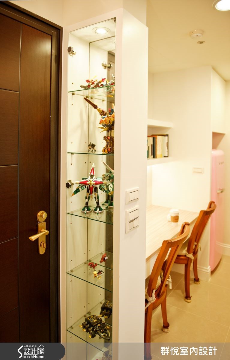 18坪新成屋(5年以下)＿鄉村風玄關案例圖片＿群悅設計工程有限公司＿群悅_10之12