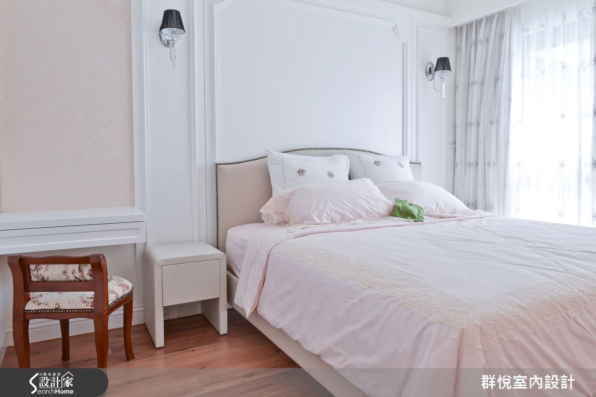 18坪新成屋(5年以下)＿鄉村風臥室案例圖片＿群悅設計工程有限公司＿群悅_10之16