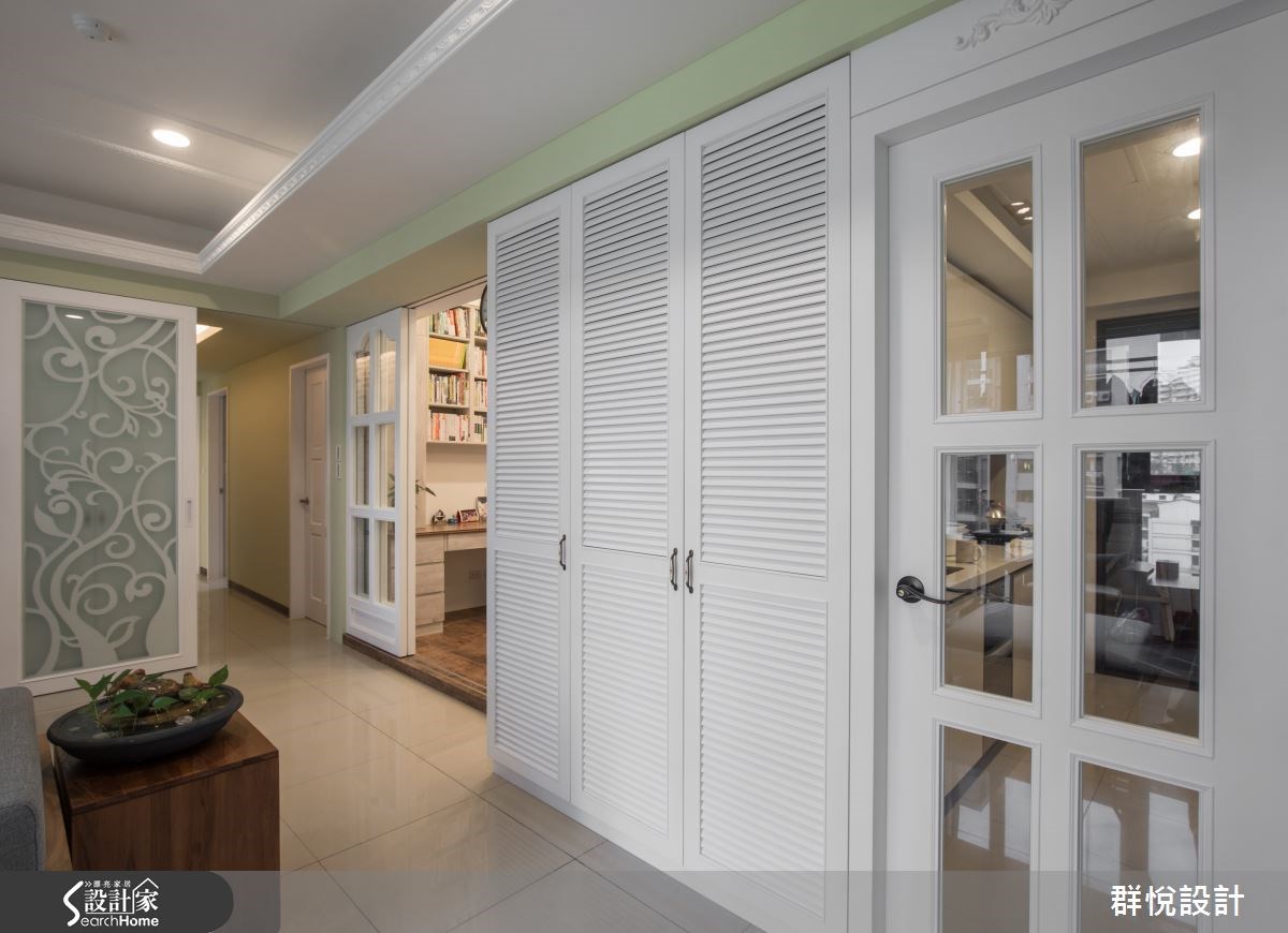 33坪新成屋(5年以下)＿美式風走廊案例圖片＿群悅設計工程有限公司＿群悅_11之15