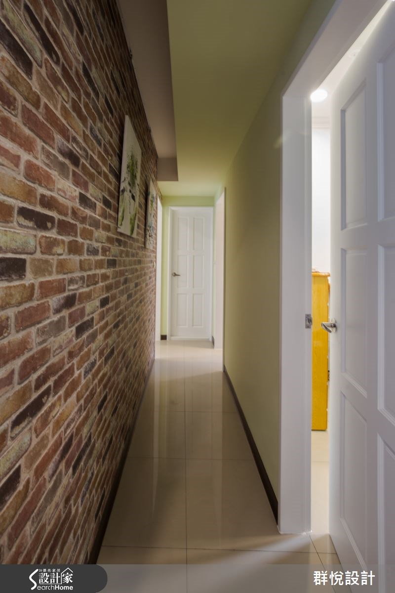 33坪新成屋(5年以下)＿美式風走廊案例圖片＿群悅設計工程有限公司＿群悅_11之22