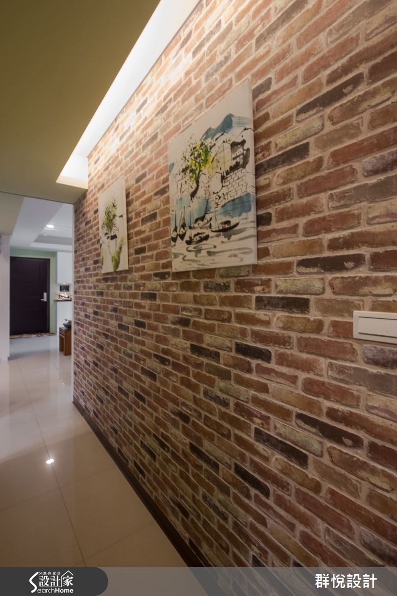 33坪新成屋(5年以下)＿美式風走廊案例圖片＿群悅設計工程有限公司＿群悅_11之23