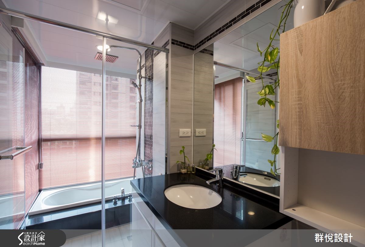 33坪新成屋(5年以下)＿美式風浴室案例圖片＿群悅設計工程有限公司＿群悅_11之33