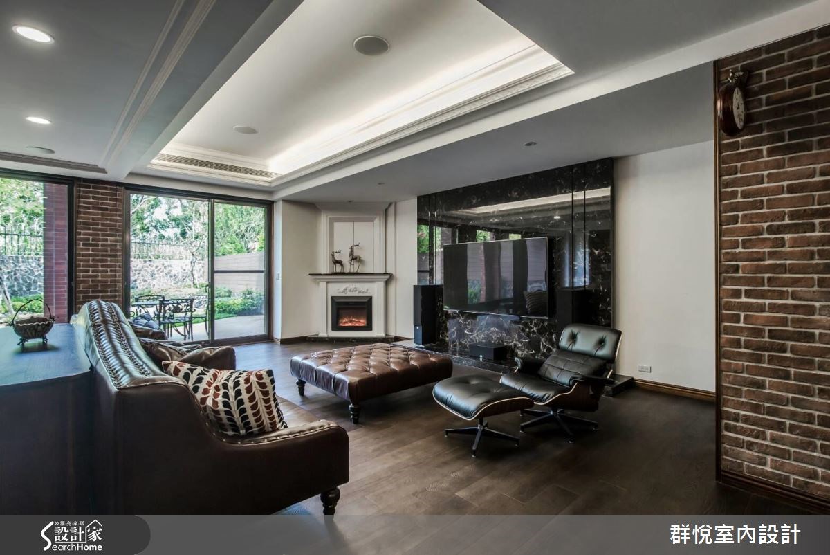 80坪老屋(16~30年)＿混搭風客廳案例圖片＿群悅設計工程有限公司＿群悅_12之3