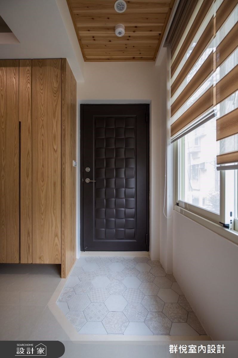 28坪老屋(16~30年)＿現代風玄關案例圖片＿群悅設計工程有限公司＿群悅_13之1