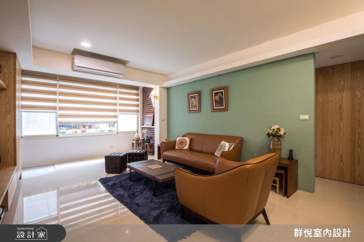 28坪老屋(16~30年)＿現代風客廳案例圖片＿群悅設計工程有限公司＿群悅_13之8