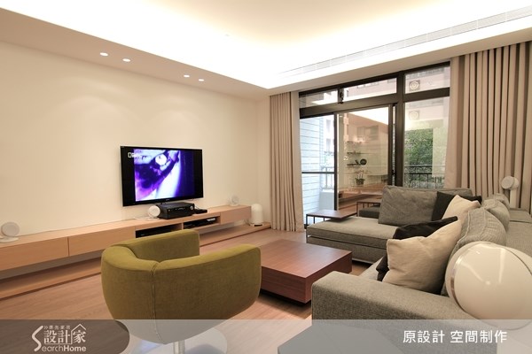 27坪新成屋(5年以下)＿北歐風客廳案例圖片＿原設計 空間制作＿原設計_05之5