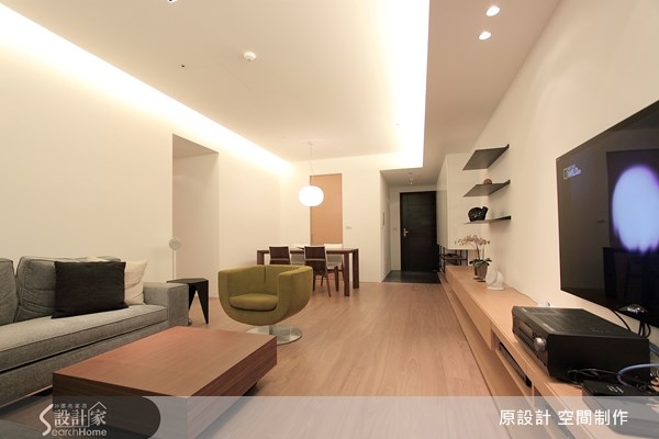 27坪新成屋(5年以下)＿北歐風客廳案例圖片＿原設計 空間制作＿原設計_05之8