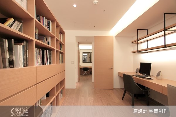 27坪新成屋(5年以下)＿北歐風書房案例圖片＿原設計 空間制作＿原設計_05之15