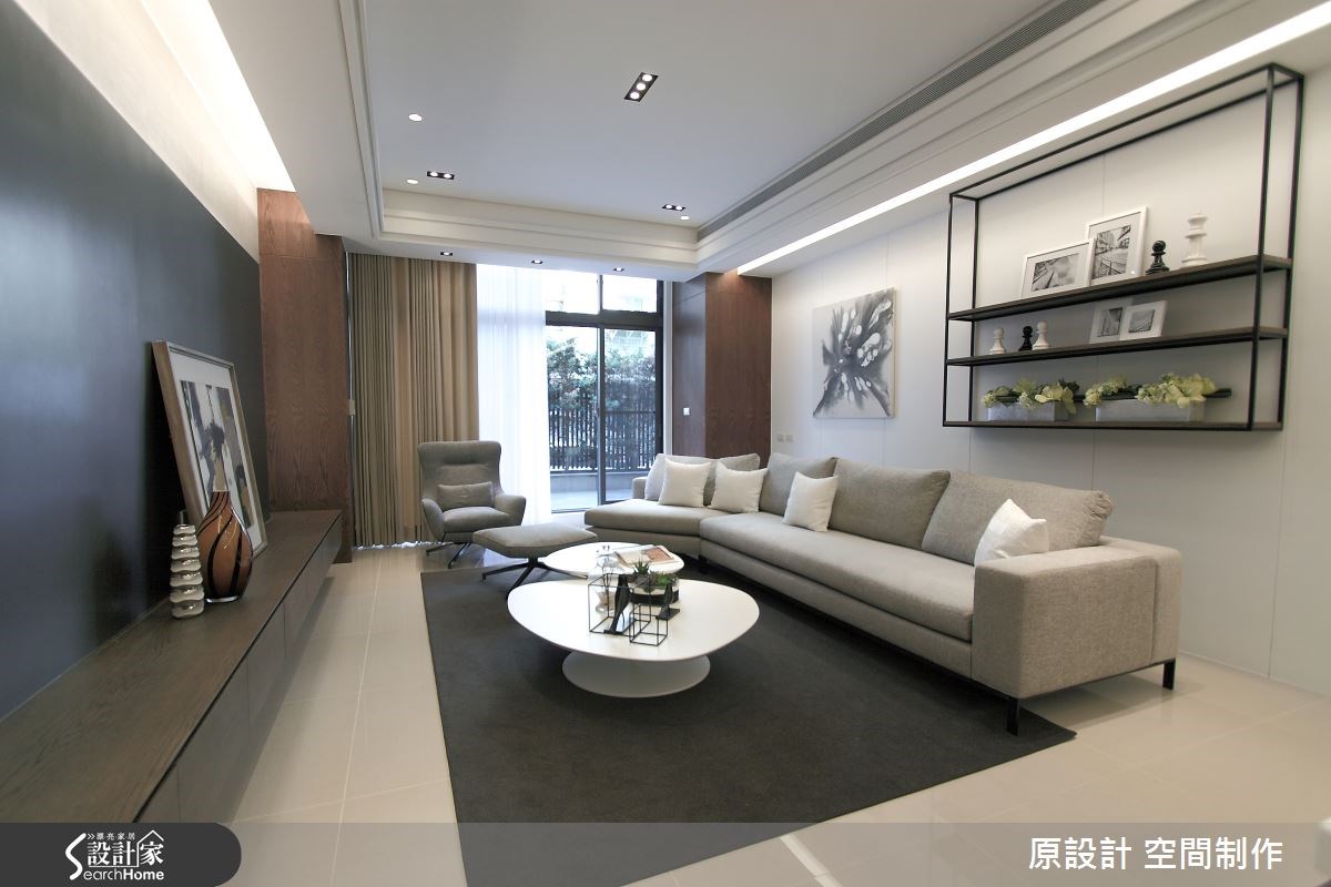 60坪新成屋(5年以下)＿現代風客廳案例圖片＿原設計 空間制作＿原設計_14之3