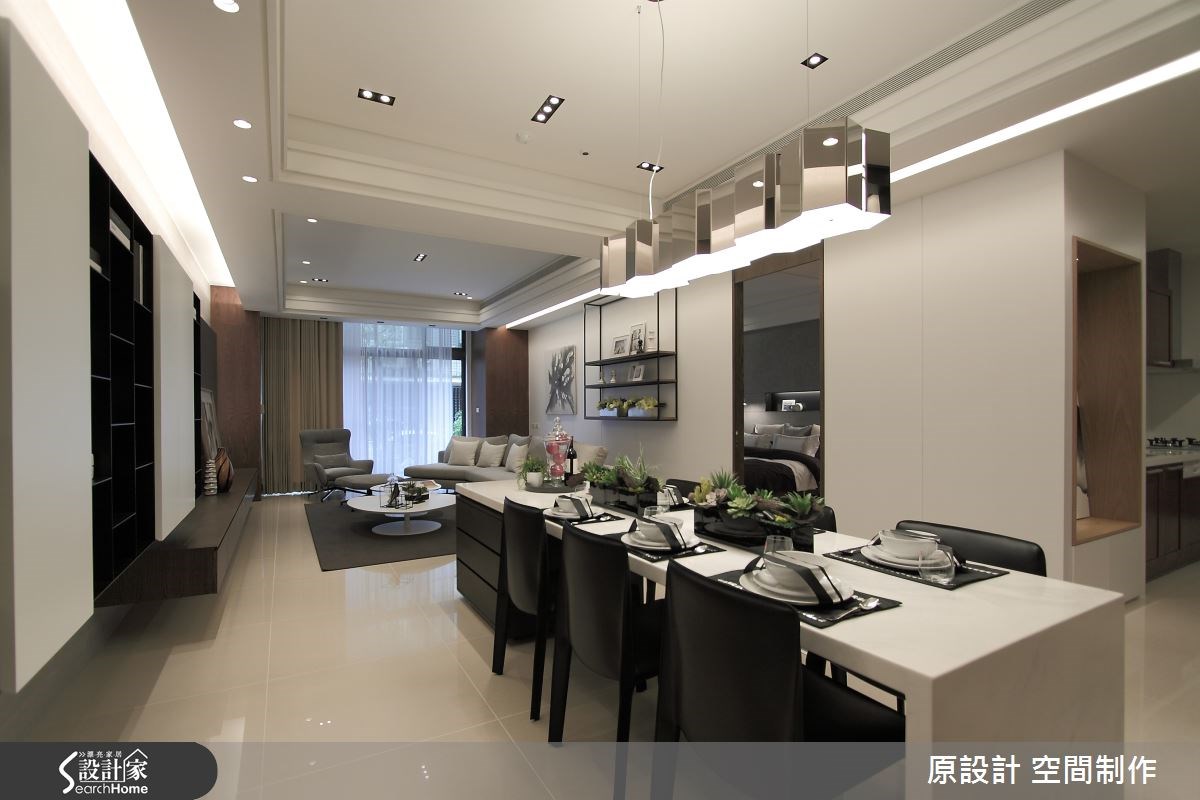 60坪新成屋(5年以下)＿現代風餐廳案例圖片＿原設計 空間制作＿原設計_14之4