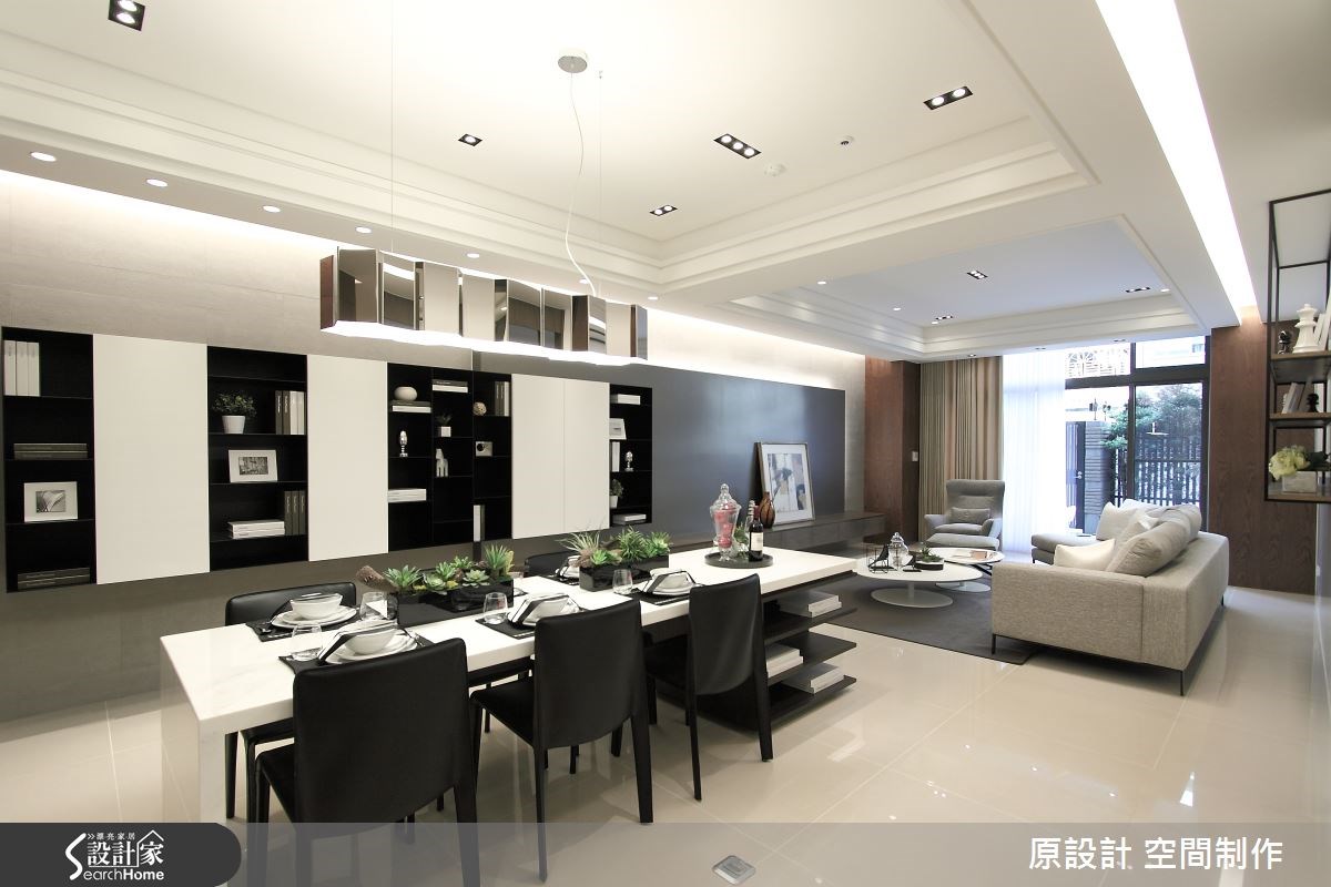 60坪新成屋(5年以下)＿現代風餐廳案例圖片＿原設計 空間制作＿原設計_14之5