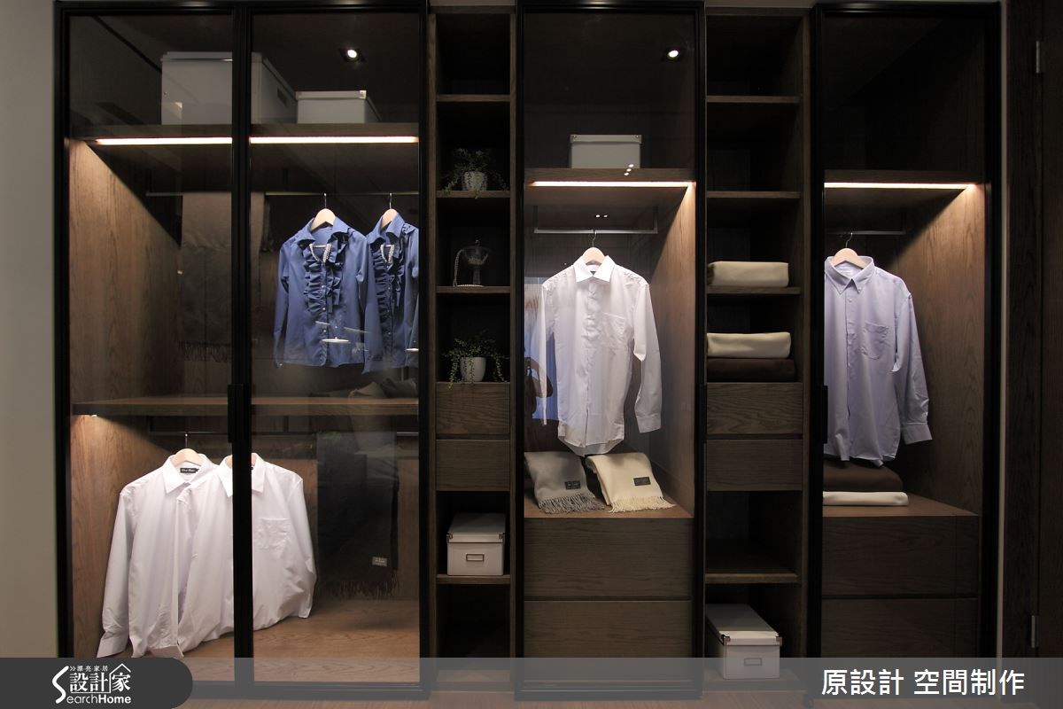 60坪新成屋(5年以下)＿現代風更衣間案例圖片＿原設計 空間制作＿原設計_14之10