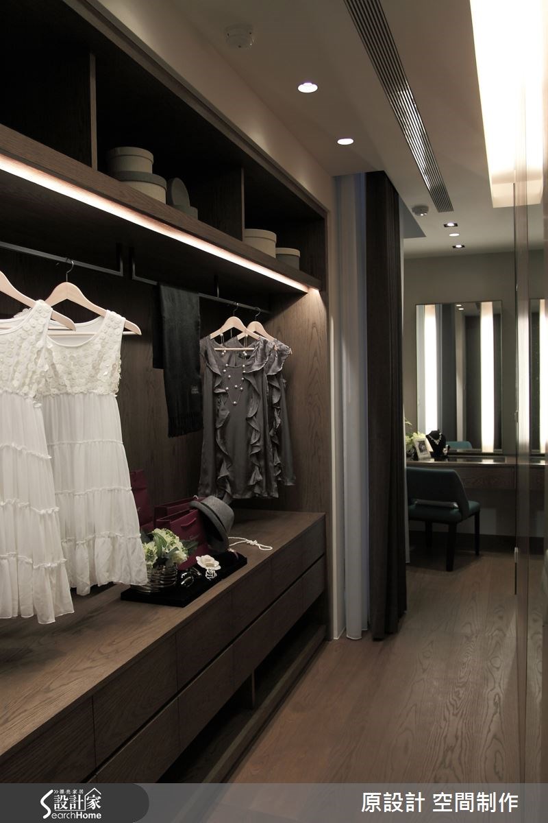 60坪新成屋(5年以下)＿現代風更衣間案例圖片＿原設計 空間制作＿原設計_14之11