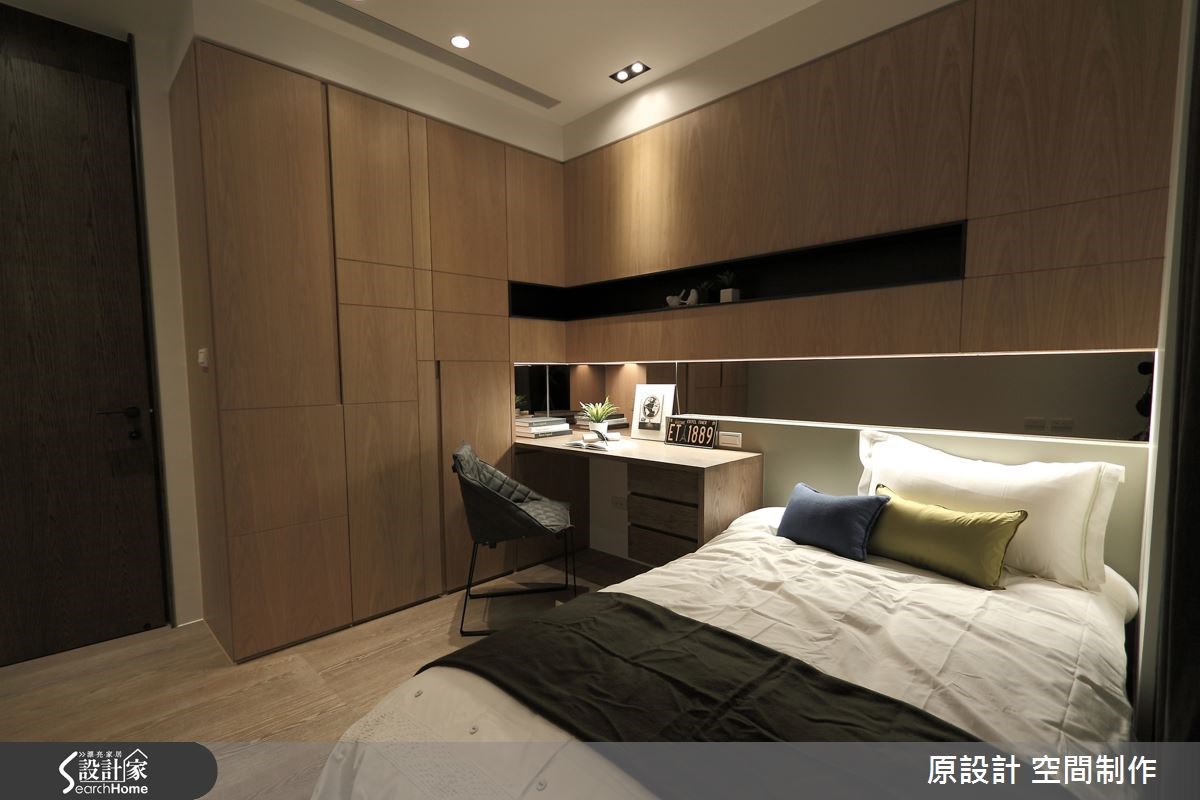 60坪新成屋(5年以下)＿現代風臥室案例圖片＿原設計 空間制作＿原設計_14之15
