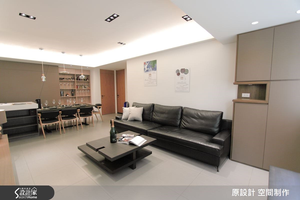 27坪老屋(16~30年)＿現代風客廳案例圖片＿原設計 空間制作＿原設計_15之4