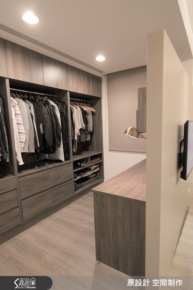 27坪老屋(16~30年)＿現代風更衣間案例圖片＿原設計 空間制作＿原設計_15之14