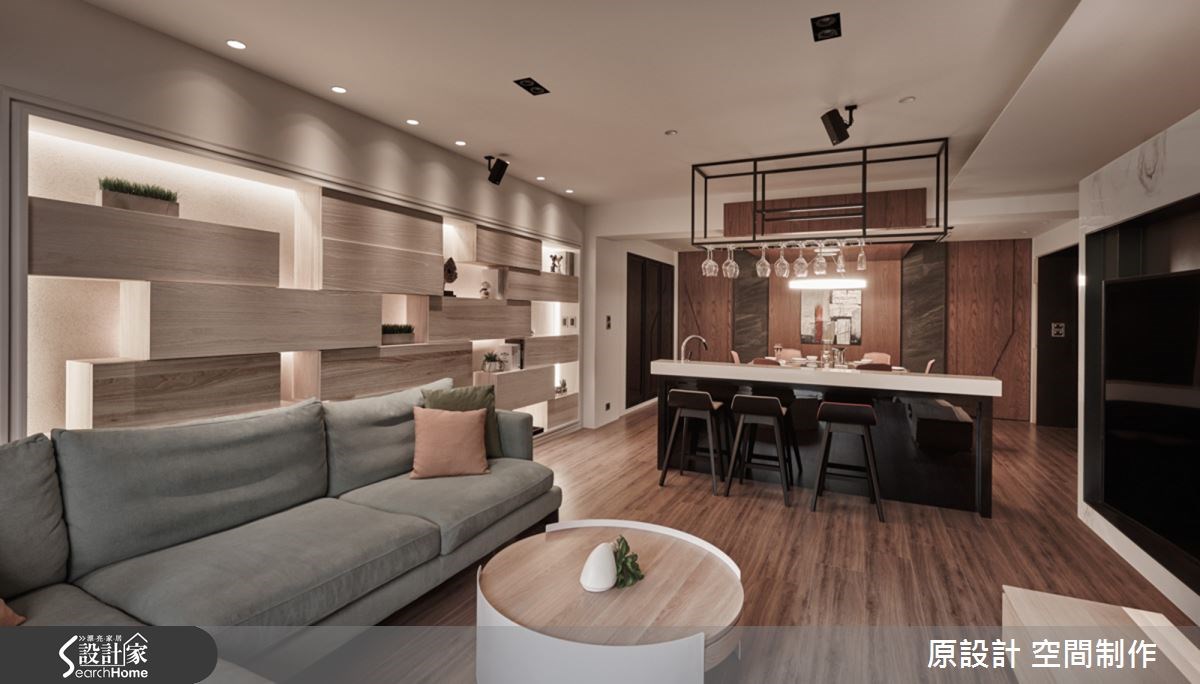 60坪老屋(16~30年)＿現代風客廳案例圖片＿原設計 空間制作＿原設計_17之4