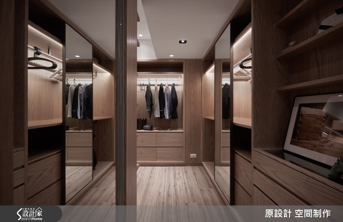 60坪老屋(16~30年)＿現代風更衣間案例圖片＿原設計 空間制作＿原設計_17之17