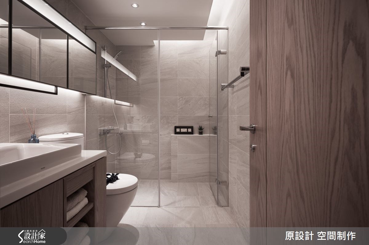 60坪老屋(16~30年)＿現代風浴室案例圖片＿原設計 空間制作＿原設計_17之21