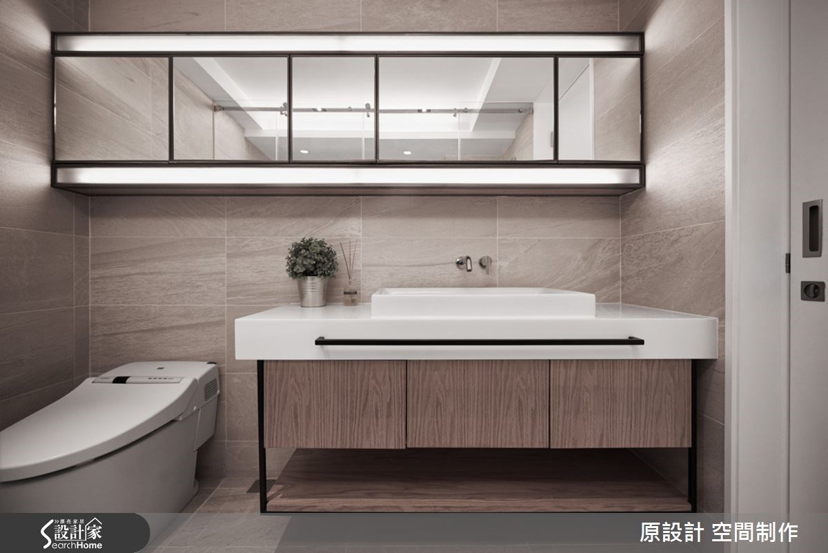 60坪老屋(16~30年)＿現代風浴室案例圖片＿原設計 空間制作＿原設計_17之23