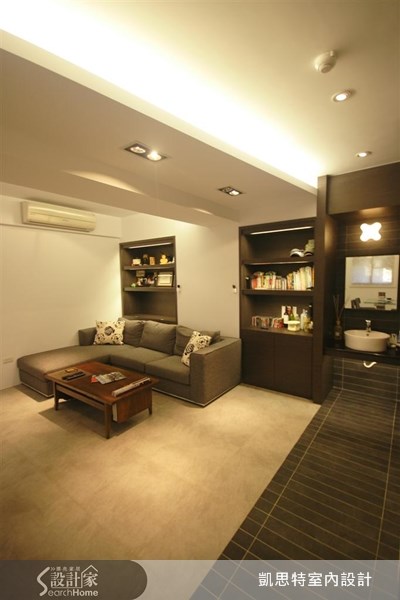 25坪新成屋(5年以下)＿休閒風案例圖片＿凱思特室內設計有限公司＿凱思特_05之8