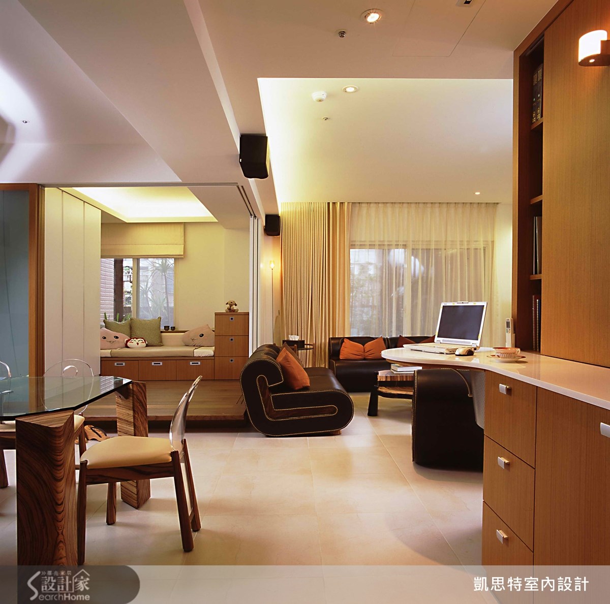 50坪新成屋(5年以下)＿休閒風案例圖片＿凱思特室內設計有限公司＿凱思特_11之11