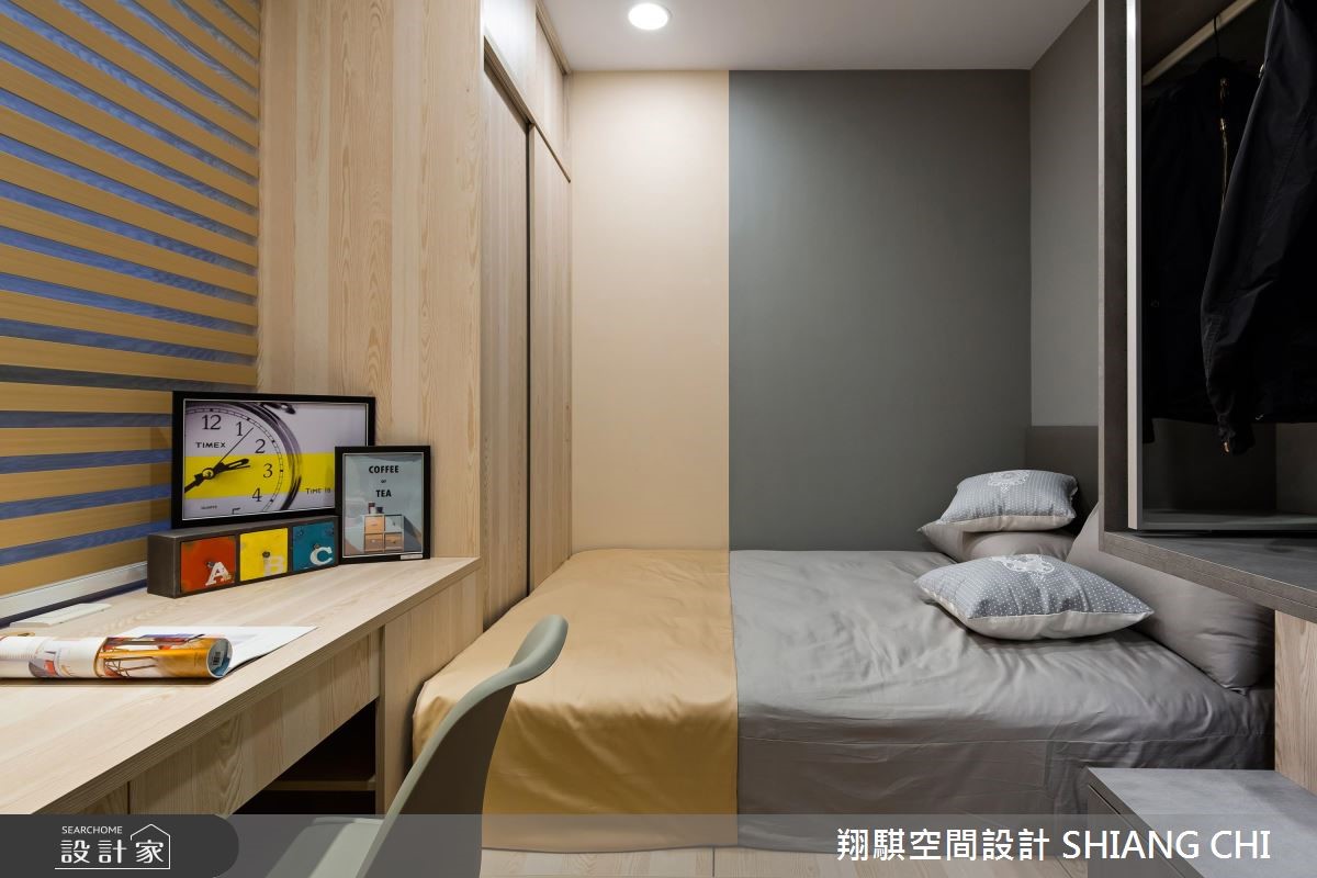 25坪新成屋(5年以下)＿現代風臥室案例圖片＿翔騏空間設計＿翔騏_03之17