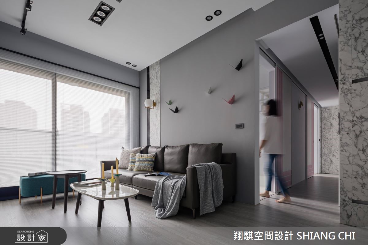 25坪新成屋(5年以下)＿現代風客廳案例圖片＿翔騏空間設計＿翔騏_03之9