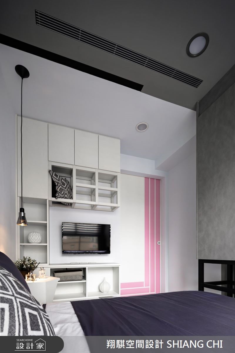 25坪新成屋(5年以下)＿現代風臥室案例圖片＿翔騏空間設計＿翔騏_03之16