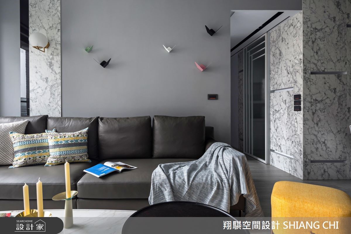 25坪新成屋(5年以下)＿現代風客廳案例圖片＿翔騏空間設計＿翔騏_03之5