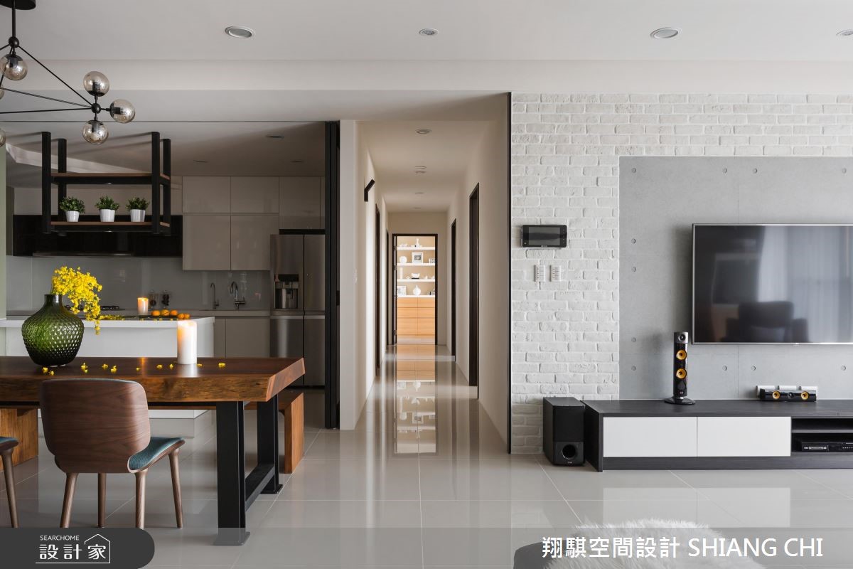 50坪新成屋(5年以下)＿混搭風餐廳走廊案例圖片＿翔騏空間設計＿翔騏_04之1