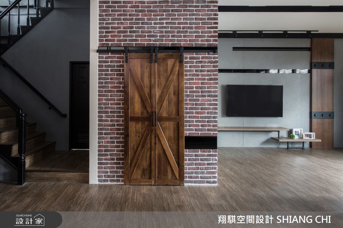 80坪新成屋(5年以下)＿工業風玄關案例圖片＿翔騏空間設計＿翔騏_06之5