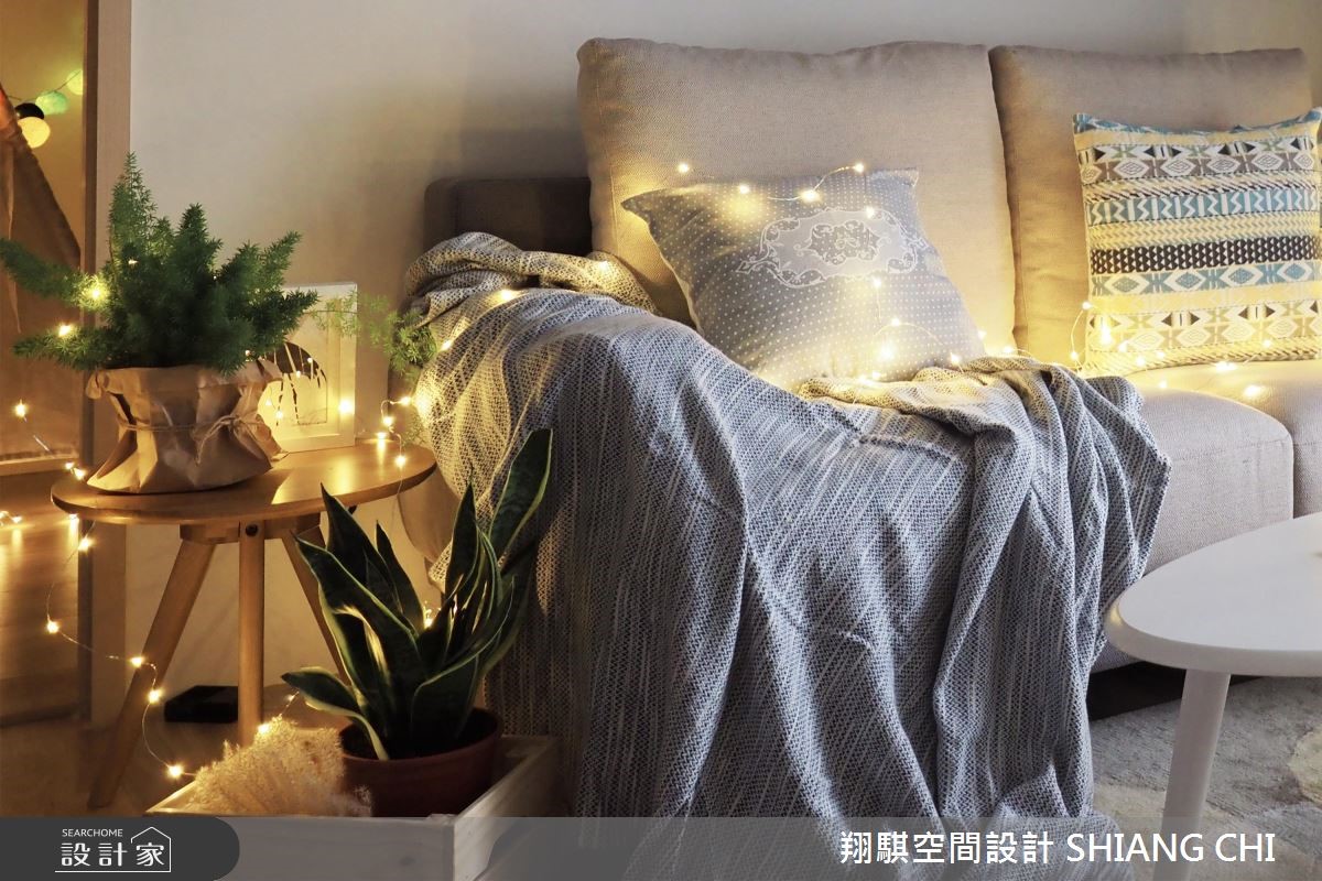 18坪新成屋(5年以下)＿北歐風客廳案例圖片＿翔騏空間設計＿翔騏_09之5